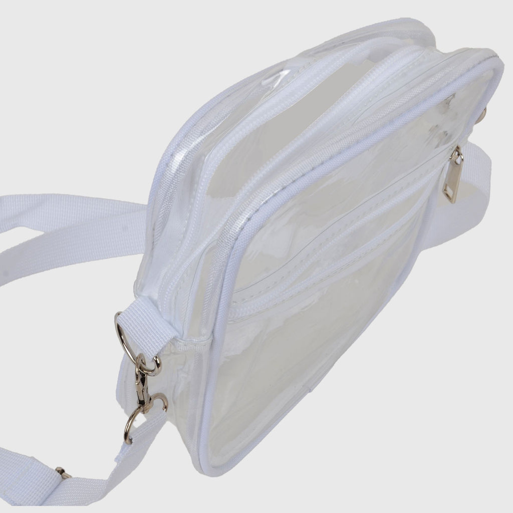 Anna-Kaci Sleek Clear Women's Shoulder Bag