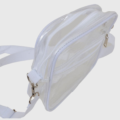 Anna-Kaci Sleek Clear Women's Shoulder Bag