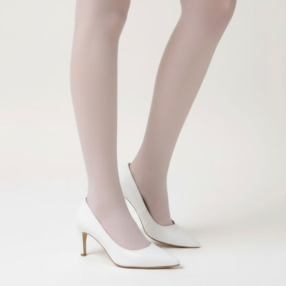 Anna-Kaci 2pcs Women's Sheer Gradient Tights with Soft Blush Tone and Smooth Stretch Fit