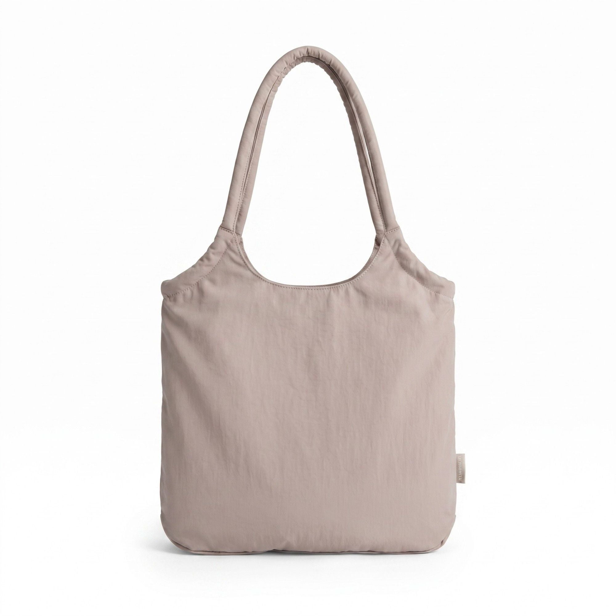 Soft Lightweight Shoulder Tote Bag with Double Rope Shoulder Straps and Roomy Open-Top Design 16.1x13x3.5in