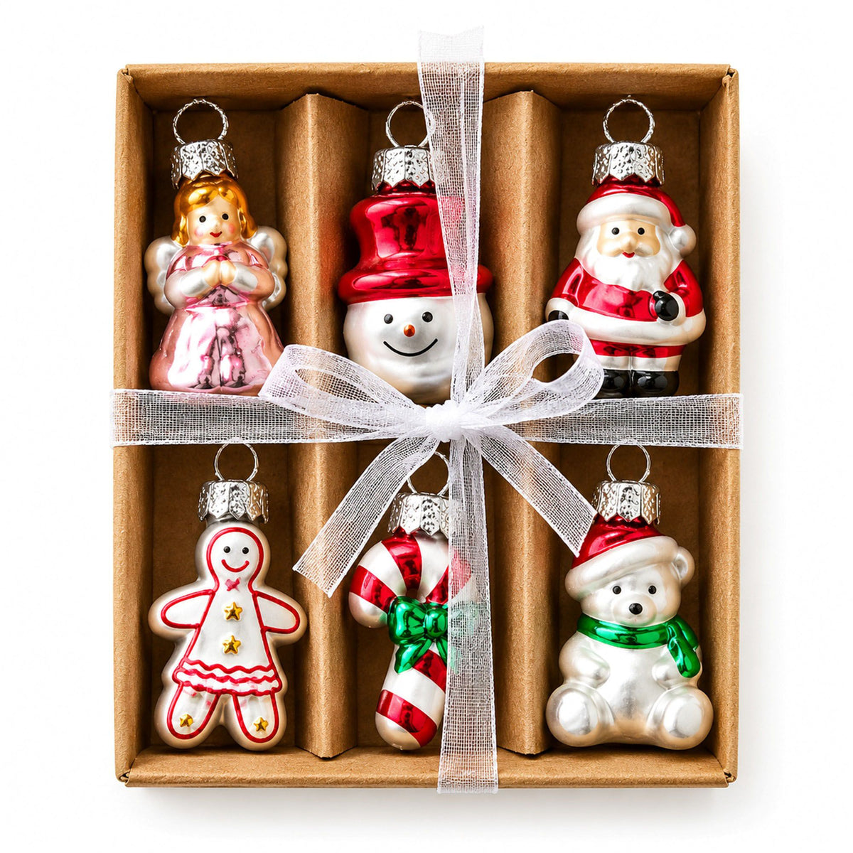 9 Piece Assorted Christmas Tree Hanging Ornament Gift Set