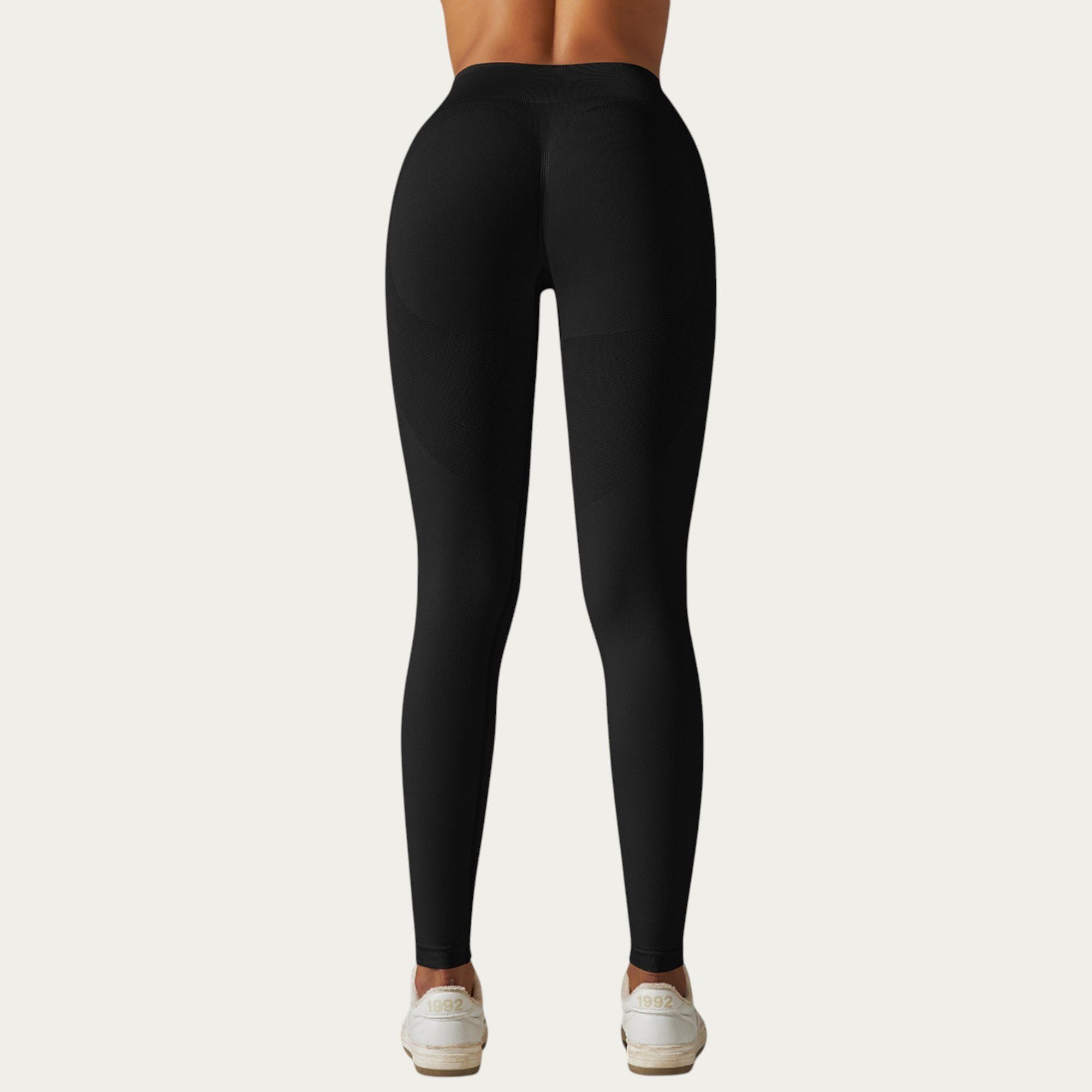 Anna-Kaci Active Women's Seamless High Waist Leggings with Sculpting Fit and Compression Support