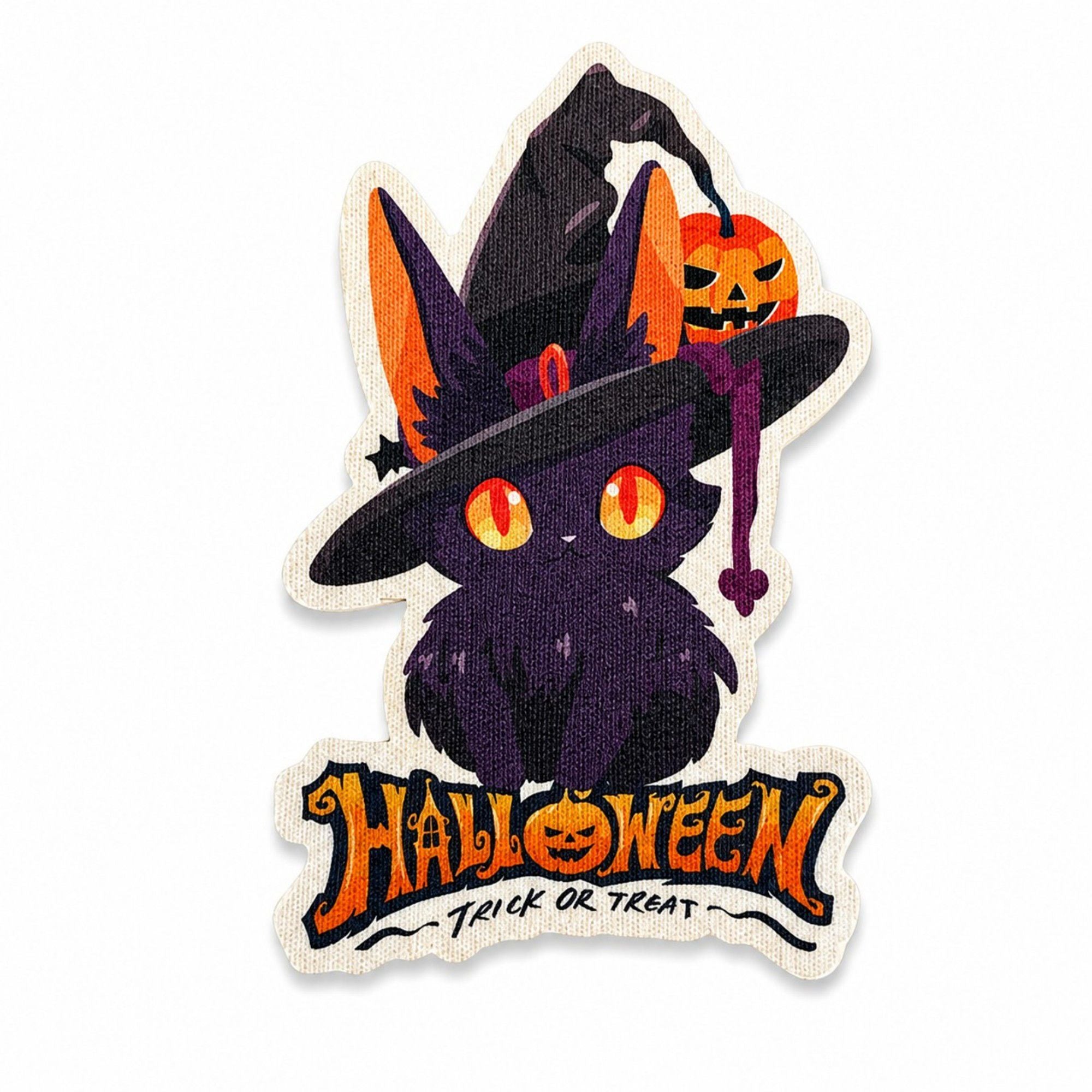 Halloween Self-Adhesive Cat Scratcher Pad for Walls and Furniture 31.5 x 19.7 in