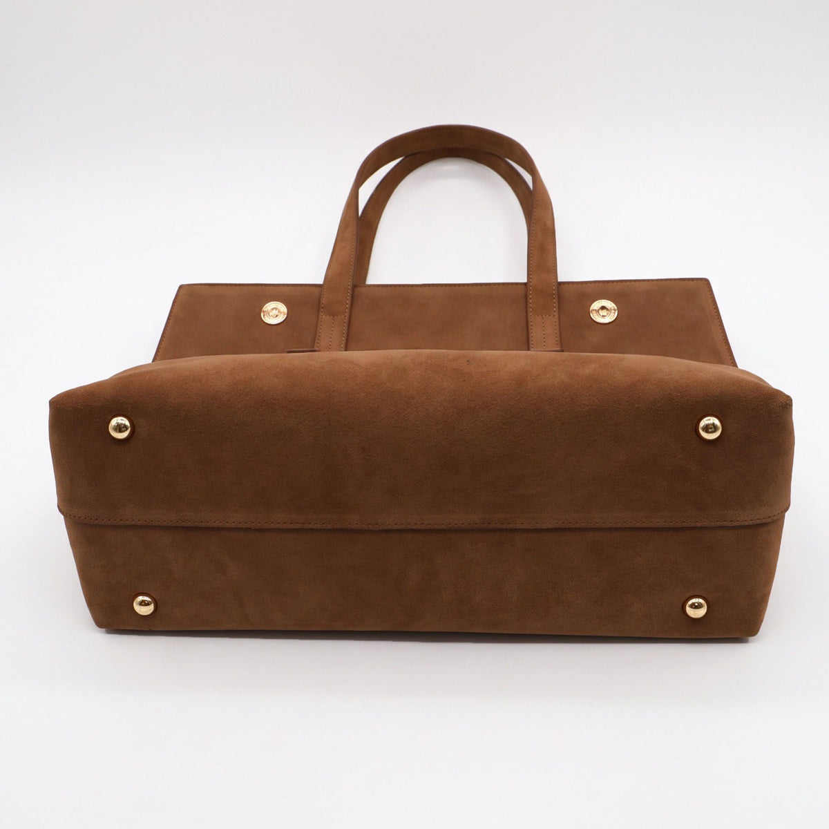 Large Shoulder Tote Bag with Foldover Flap and Interior Pockets