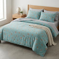 Yellow pillowcase with cotton, textured feel and a flat sheet