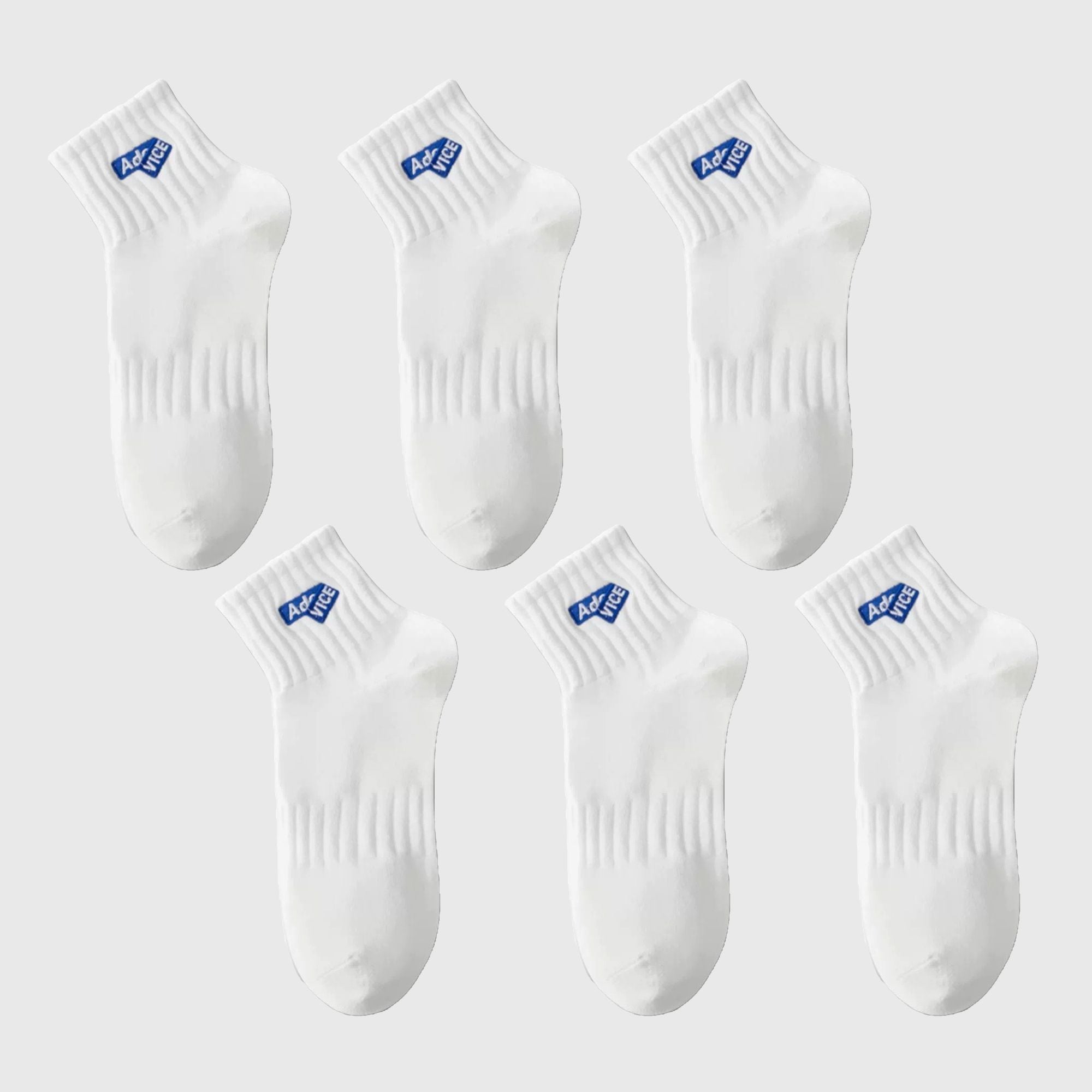Anna-Kaci 6pk Men's Sports Ankle Socks