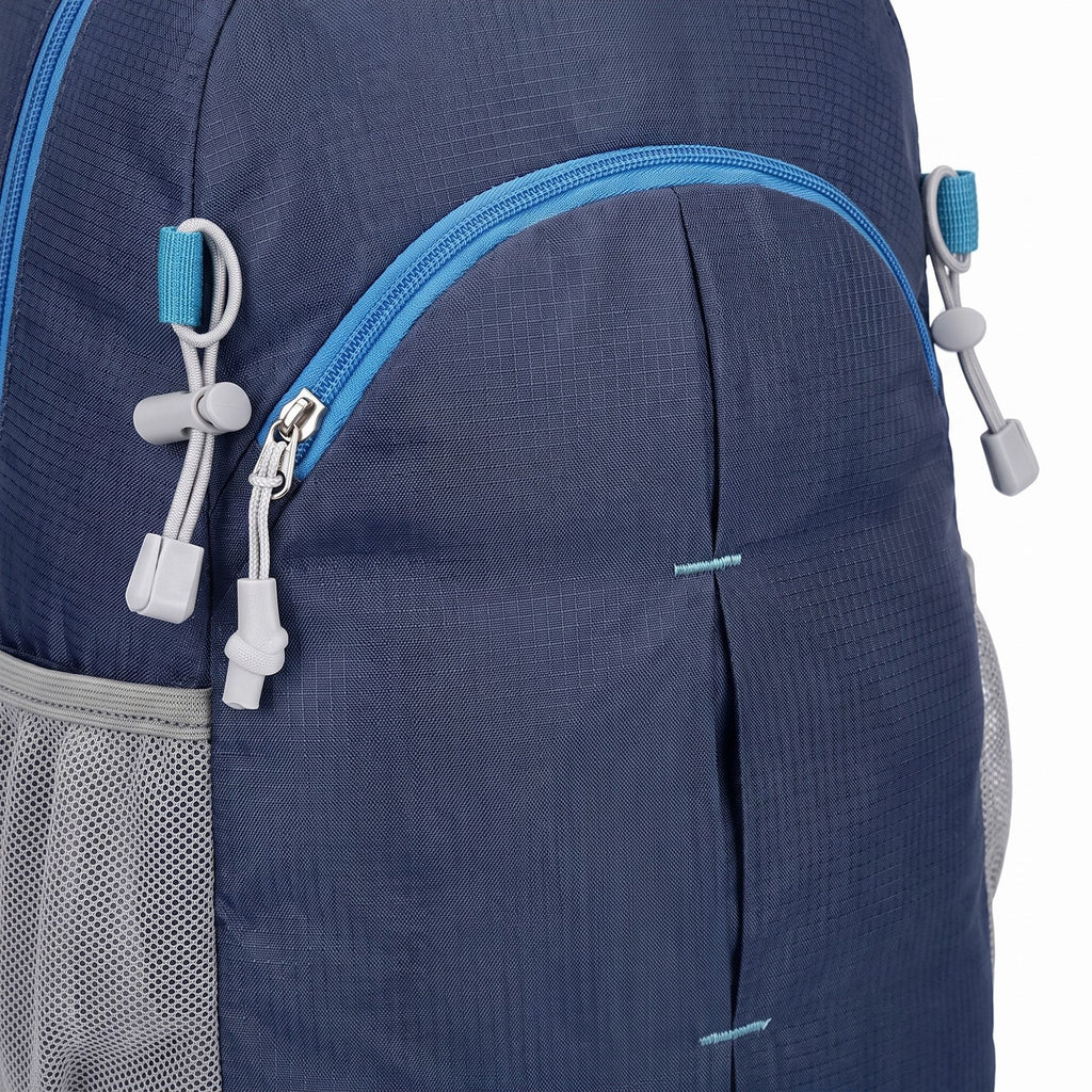 Lightweight Hiking Backpack with Multiple Zip Compartments and Adjustable Padded Straps