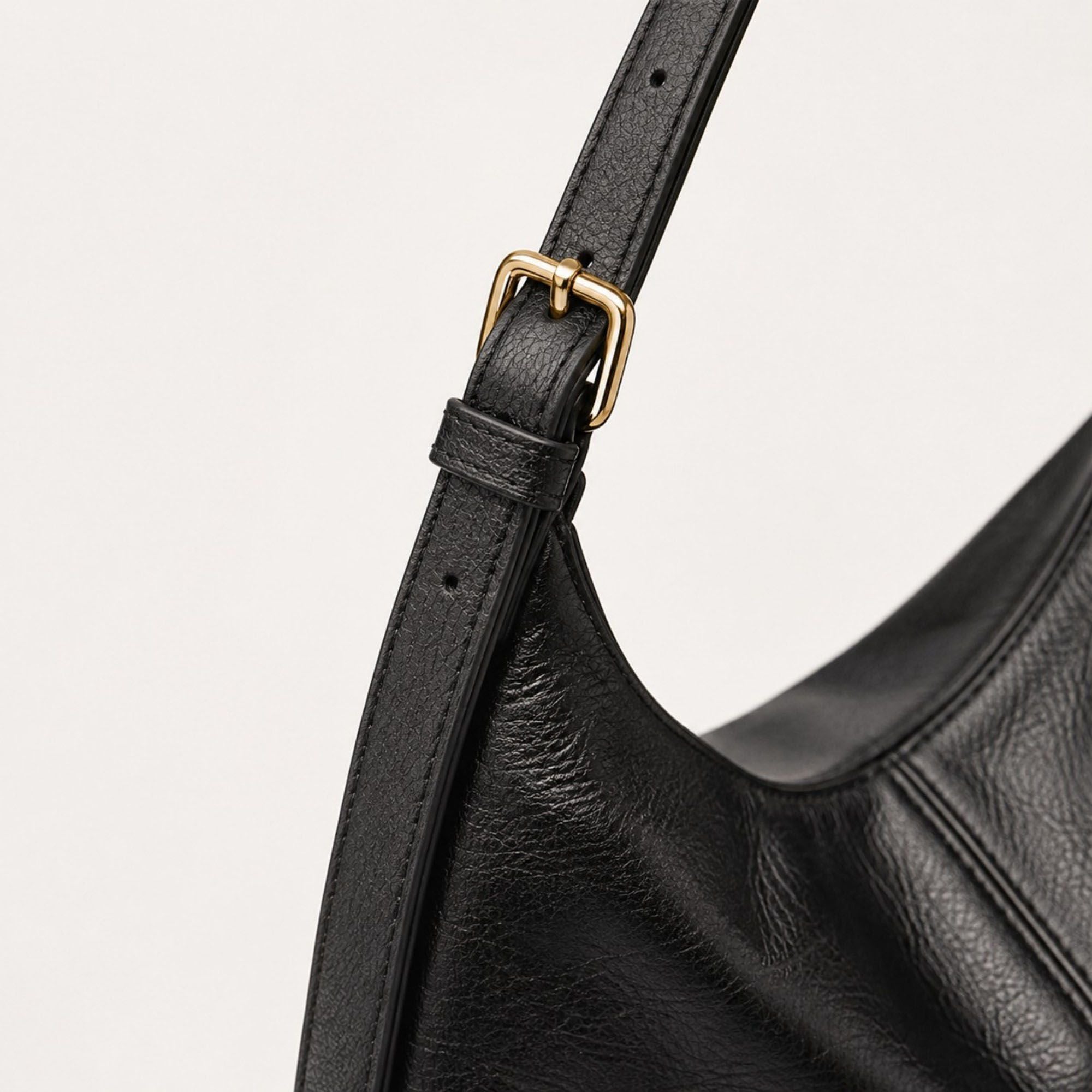 Large Capacity Slouchy Hobo Shoulder Bag