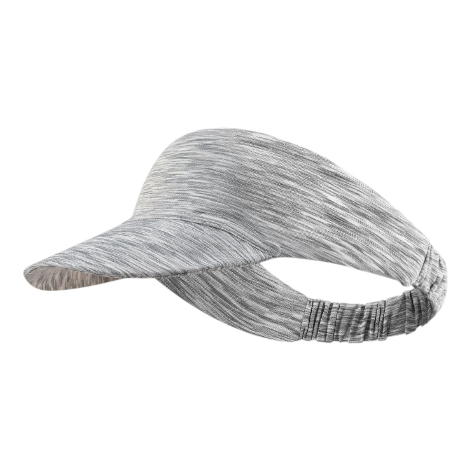 Anna-Kaci Stretchy UV Protection Sports Visor Hat Lightweight Rainbow Stripe Design for Hiking Beach Running Outdoor Travel