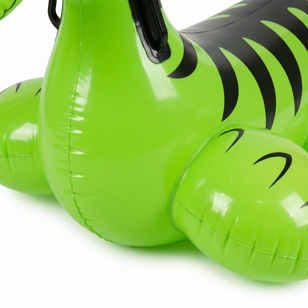 Inflatable Dinosaur Pool Float Ride On with Handles Durable PVC Water Float for Pool Beach Lake 53x29.5x33.5in