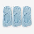 Candy Color Open-Back Yoga Socks for Women, Non-Slip Pilates & Indoor Exercise 3 Pack