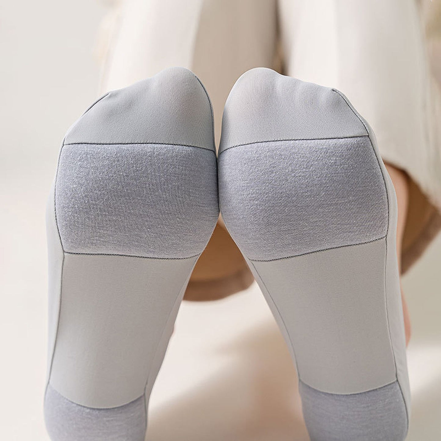 Anna-Kaci Women's Non-slip No Show Socks Soft Solid Bottom for Casual 6Pk