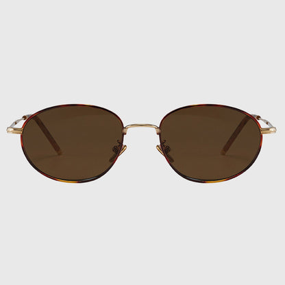 Anna-Kaci Women's Retro Round Aviator Sunglasses