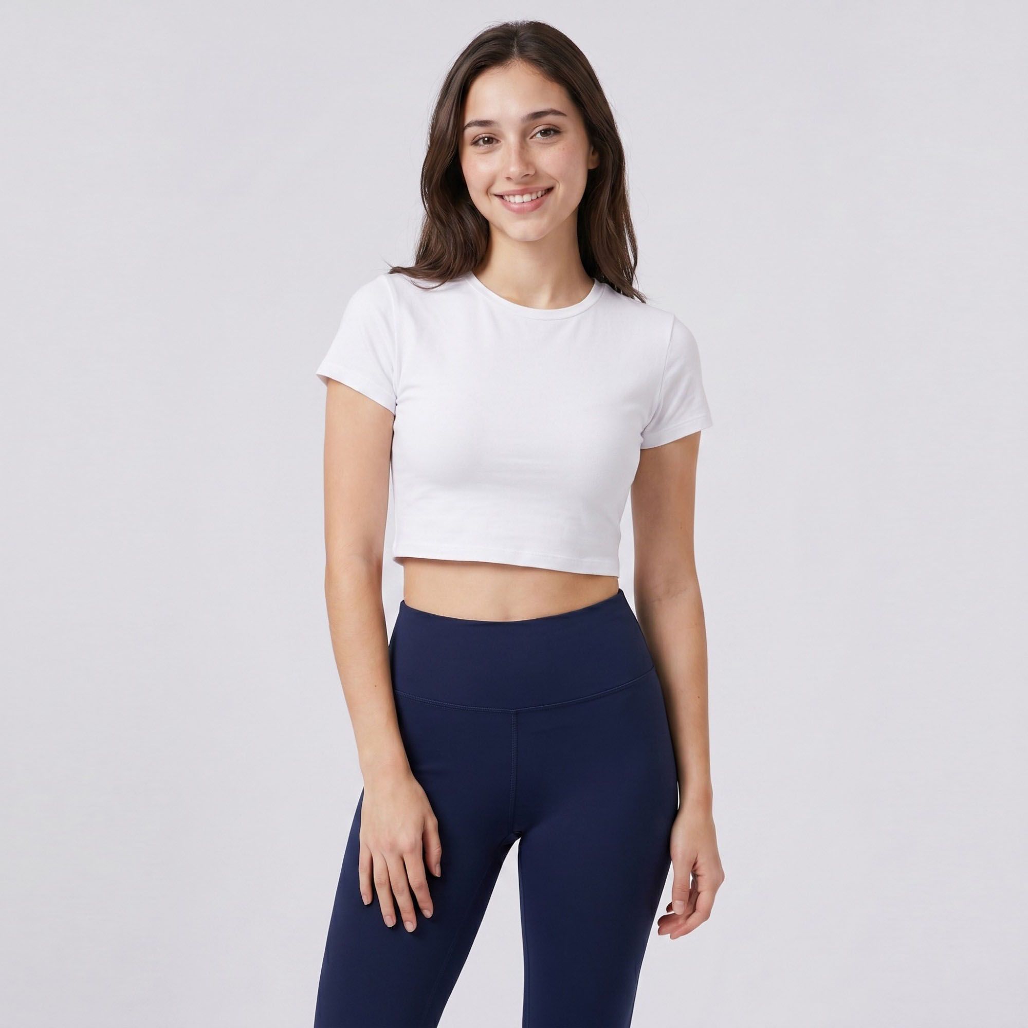 Anna-Kaci Women's High Waist Leggings with Back Contour Seam and Smooth Stretch Fit