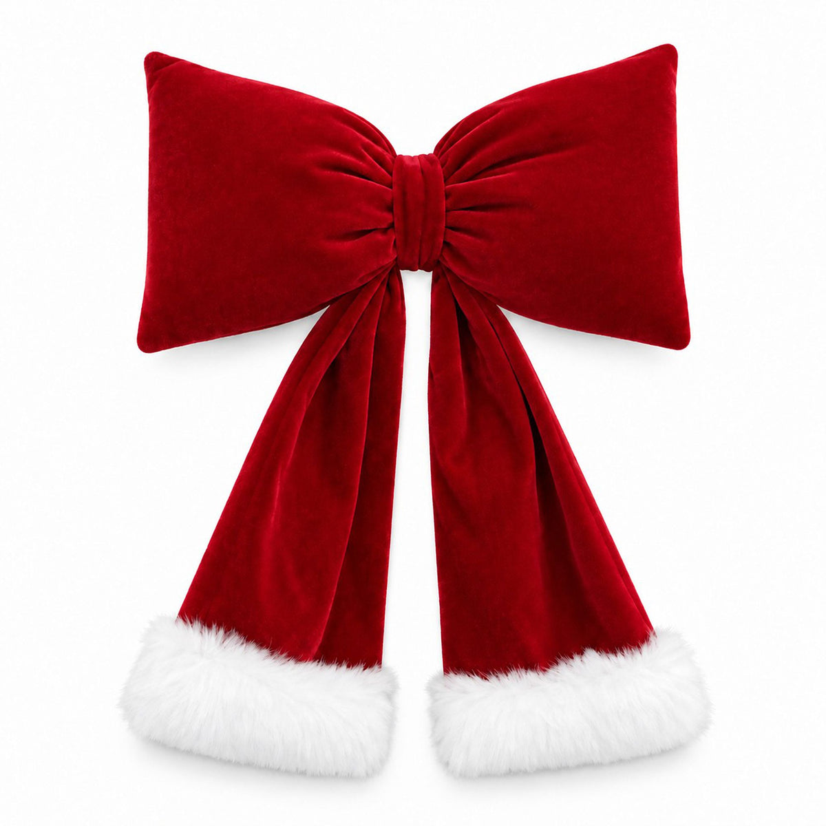Velvet Bow Decoration for Trees Wreaths and Parties