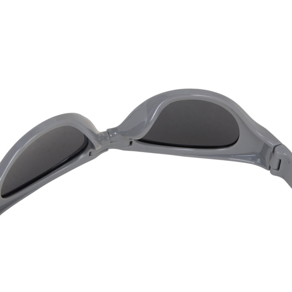 Anna-Kaci Women's Retro Y2K Futuristic Folding Sunglasses UV400 protection