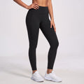 High Waist Full Length Workout Leggings with Contour Seams