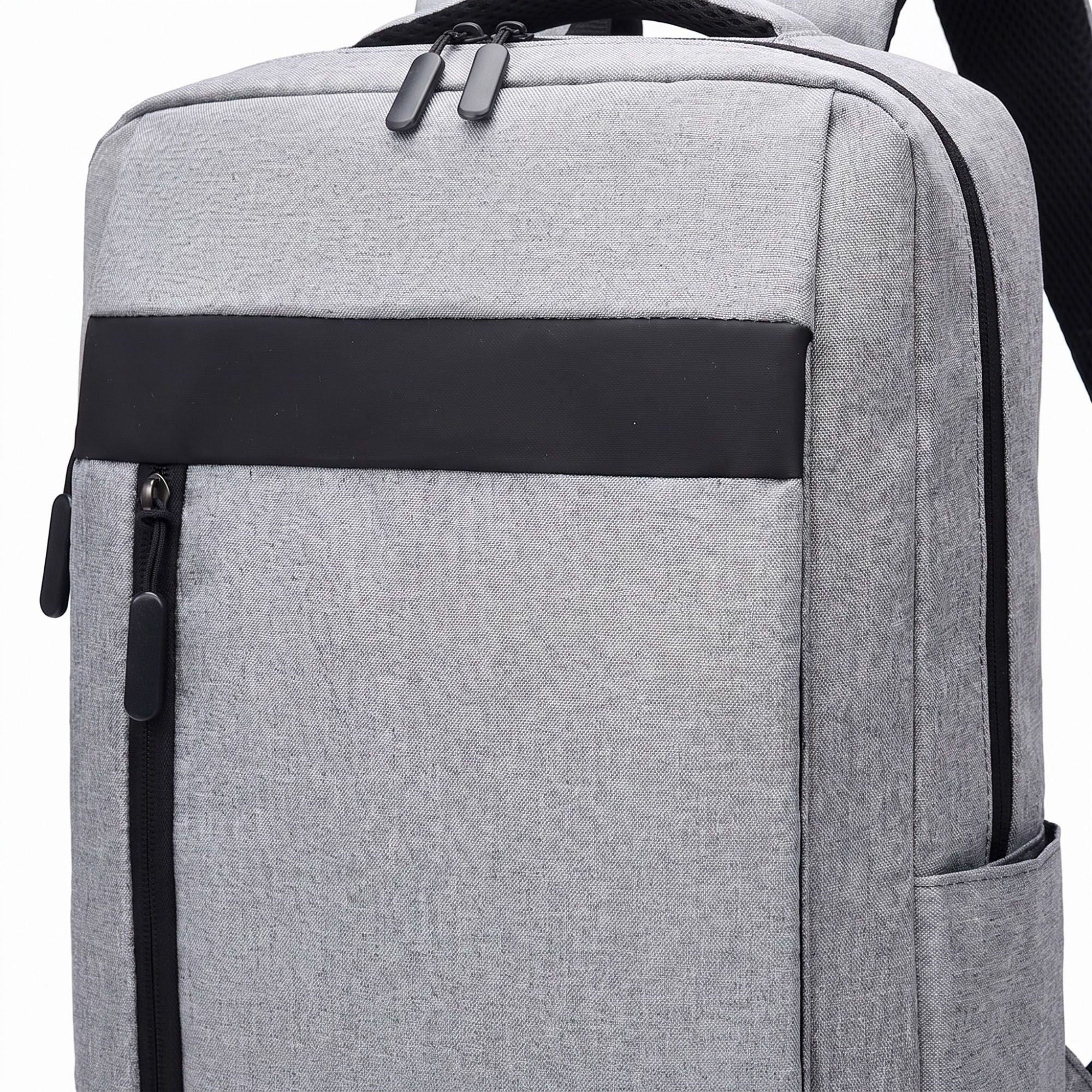Sleek Slim Laptop Backpack - Professional  Commuter Bag for Office, School, and Travel