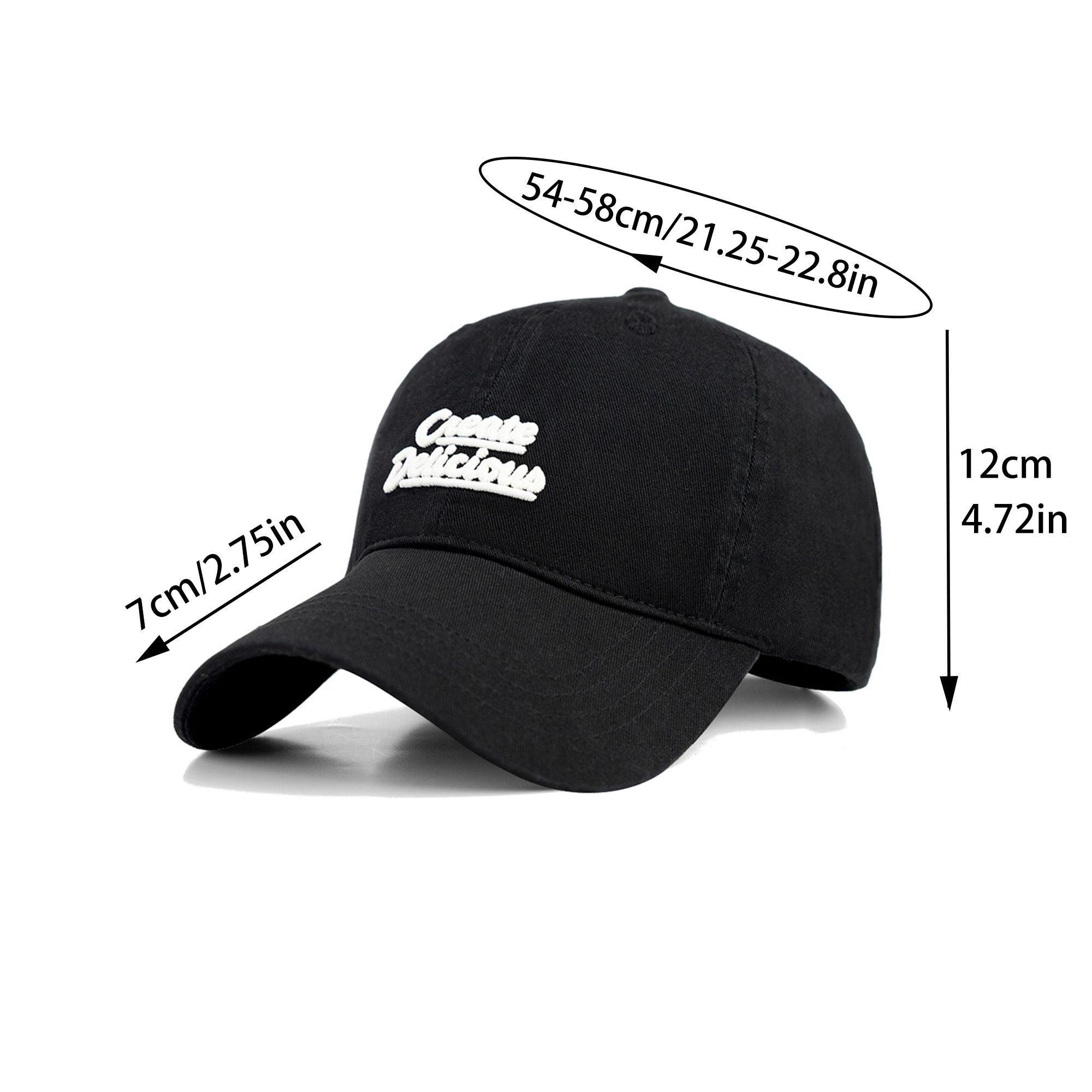 Anna-Kaci Womens Cotton Baseball Cap Adjustable Back Closure