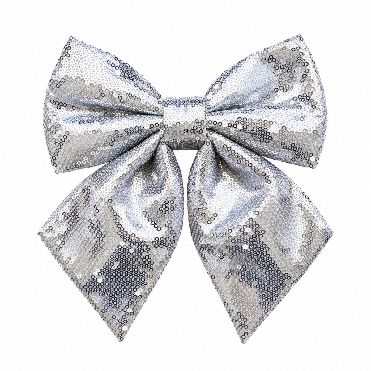 Sequin Christmas Bow Hanging Decoration 1 Piece