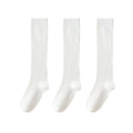 Anna-Kaci Women's 3-Pack Ribbed Knee High Compression Socks Seamless Toe Slim Fit Design