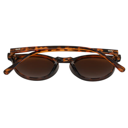Anna-Kaci Artistic Retro Fashion Sense Circular Versatile Sunglasses UV400 Protection