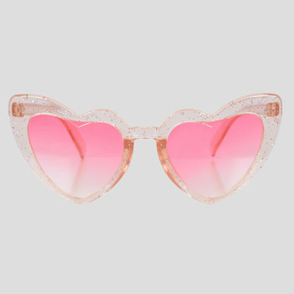 Anna-Kaci Active Women's Vibrant Heart-Shaped Fashion Sunglasses UV400 Protection
