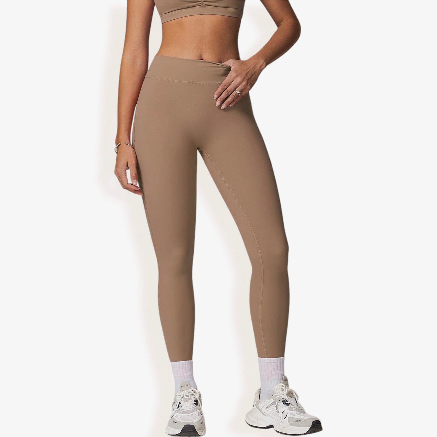 High Waist Full-Length Leggings for Yoga and Everyday Comfort