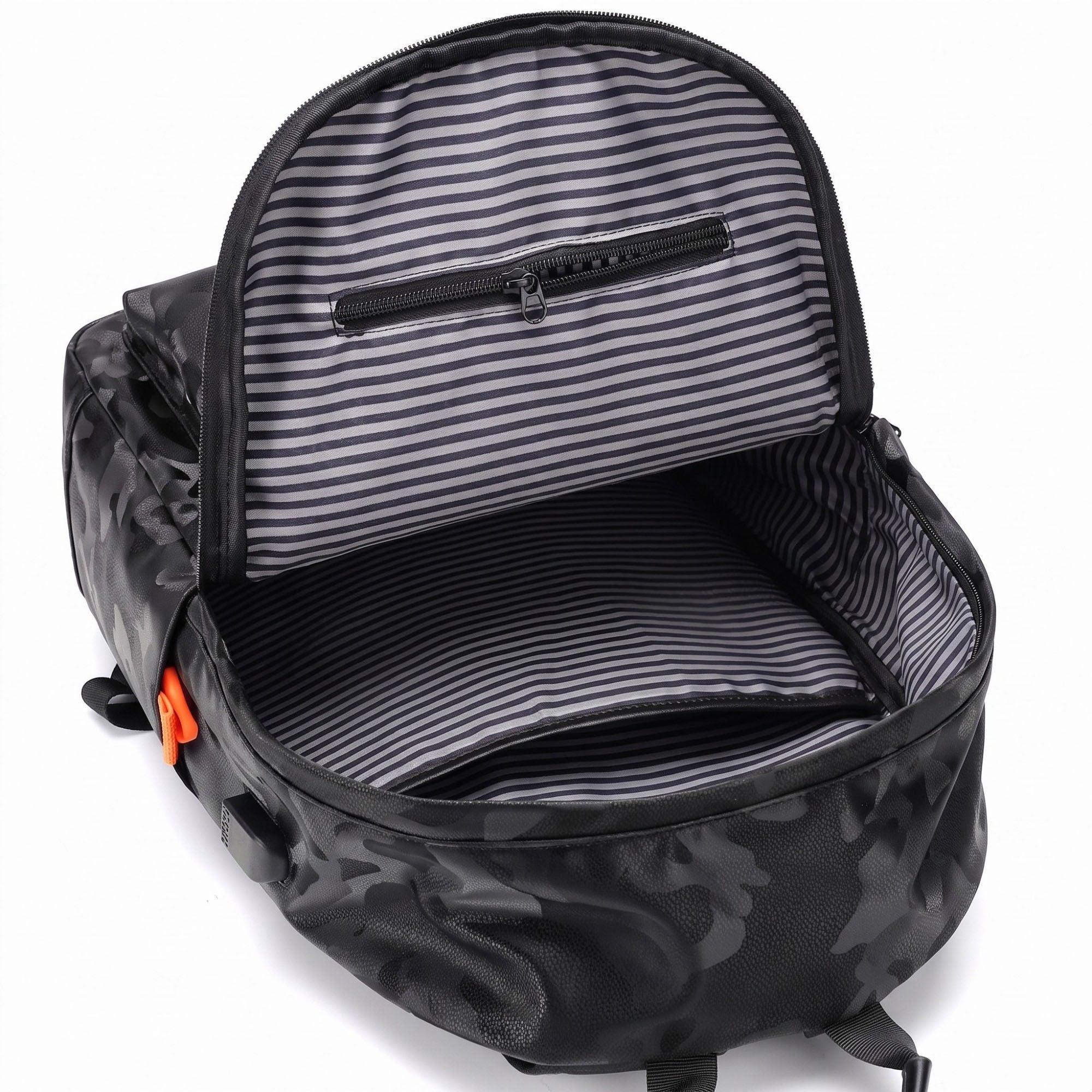 Stylish Camouflage Laptop Backpack - Lightweight  School & Travel Bag for Men and Women