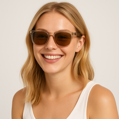 Anna-Kaci Classic Fashion Casual Square Polarized Sunglasses UV400 Protection