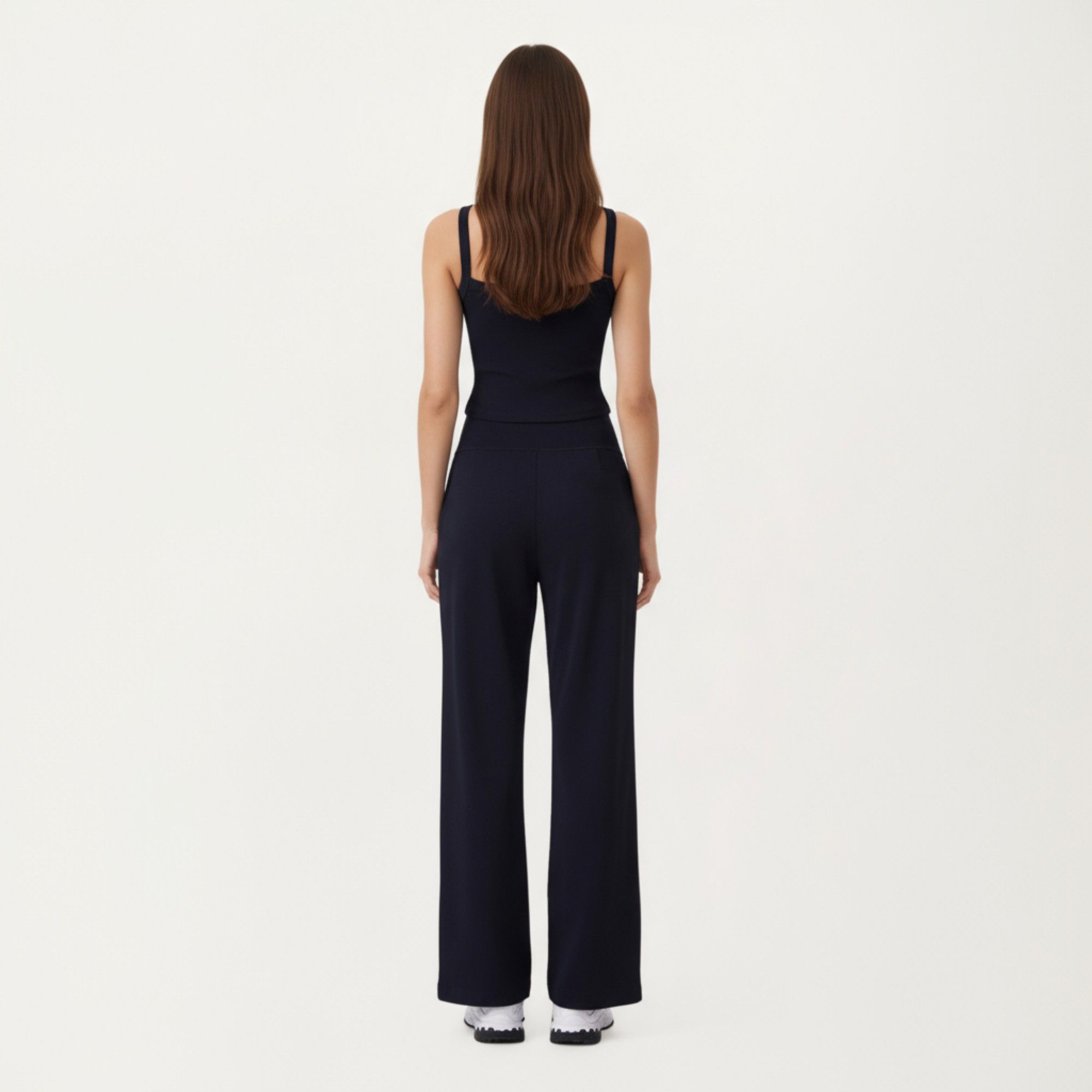 Anna-Kaci Active Women's High Waist Wide Leg Sweatpants with Side Pockets and Smooth Stretch Fabric