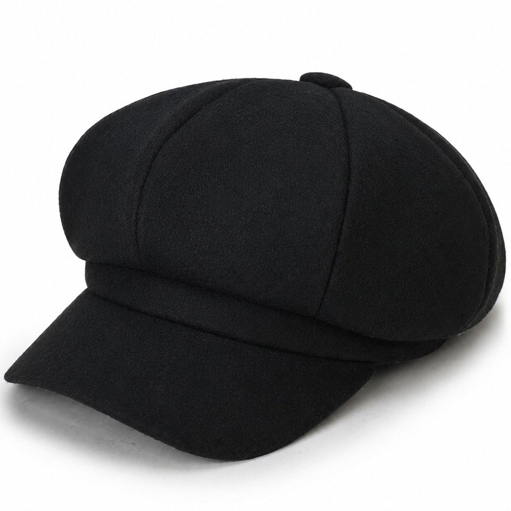 Classic Newsboy Cap Soft Textured Baker Boy Hat for Everyday Wear