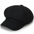 Classic Newsboy Cap Soft Textured Baker Boy Hat for Everyday Wear