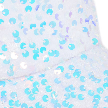 Anna-Kaci Women's Sparkly Sequin Baseball Cap Messy Low Bun Ponycap Velvet Mesh Trucker Hat