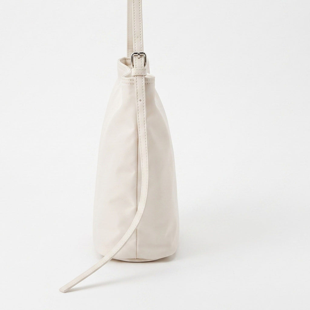 Bucket Shoulder Bag with Adjustable Crossbody Strap 9.5x8.5x4.5in