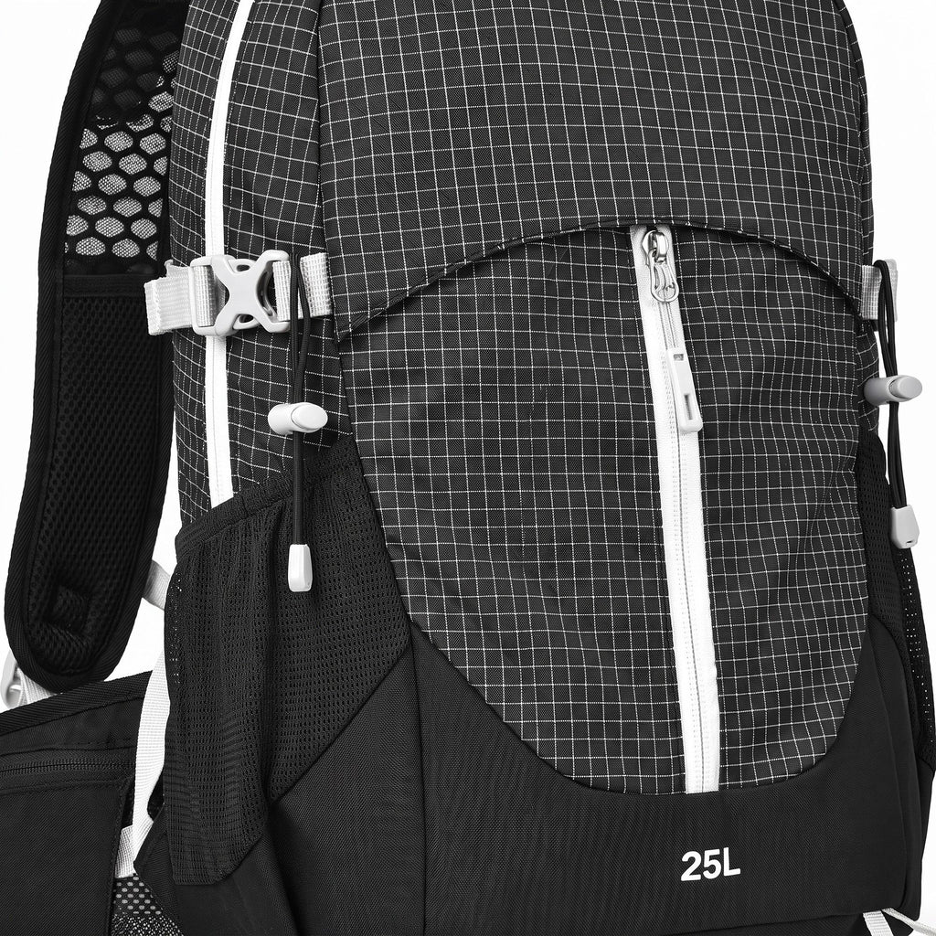 Lightweight Travel Backpack with Side Pockets Adjustable Straps Multi Pocket Design