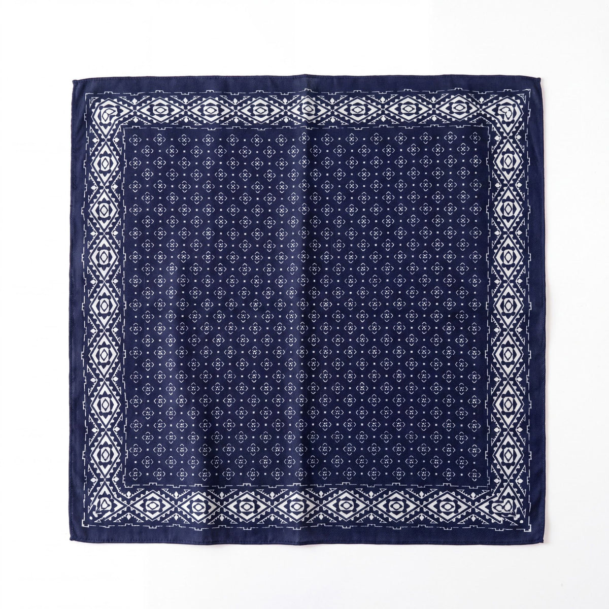 Geometric Print Square Scarf Lightweight Neck Hair and Handbag Fashion Accessory 26.8¡Á26.8 Inches