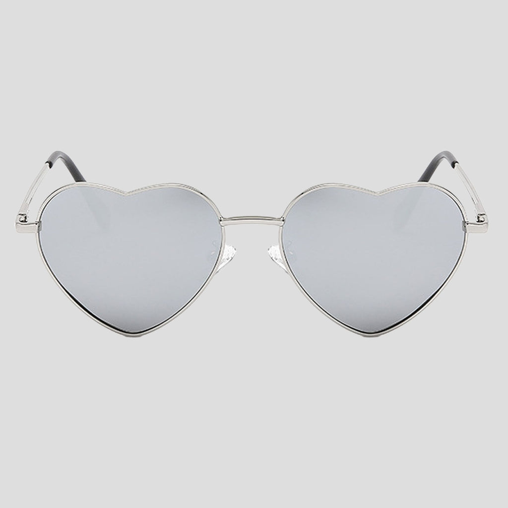 Anna-Kaci Women's Stylish Heart-Shaped Polarized Sunglasses UV400 Protection for Outdoor Activities