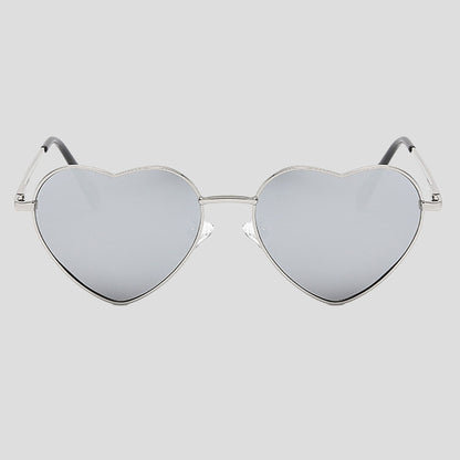 Anna-Kaci Women's Stylish Heart-Shaped Polarized Sunglasses UV400 Protection for Outdoor Activities