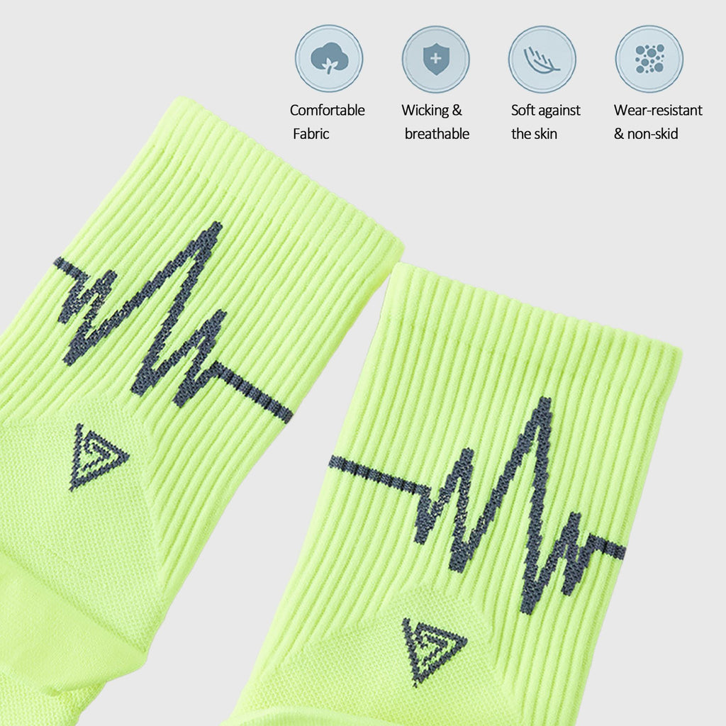 Anna-Kaci Women's 6pk Professional Athletic Socks - Ankle-Length Sports Socks with Elastic Cuff & Reinforced Design for Running & Gym