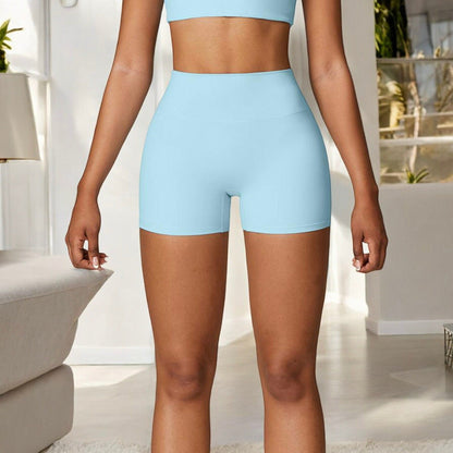 High Waist Athletic Shorts for Yoga and Fitness