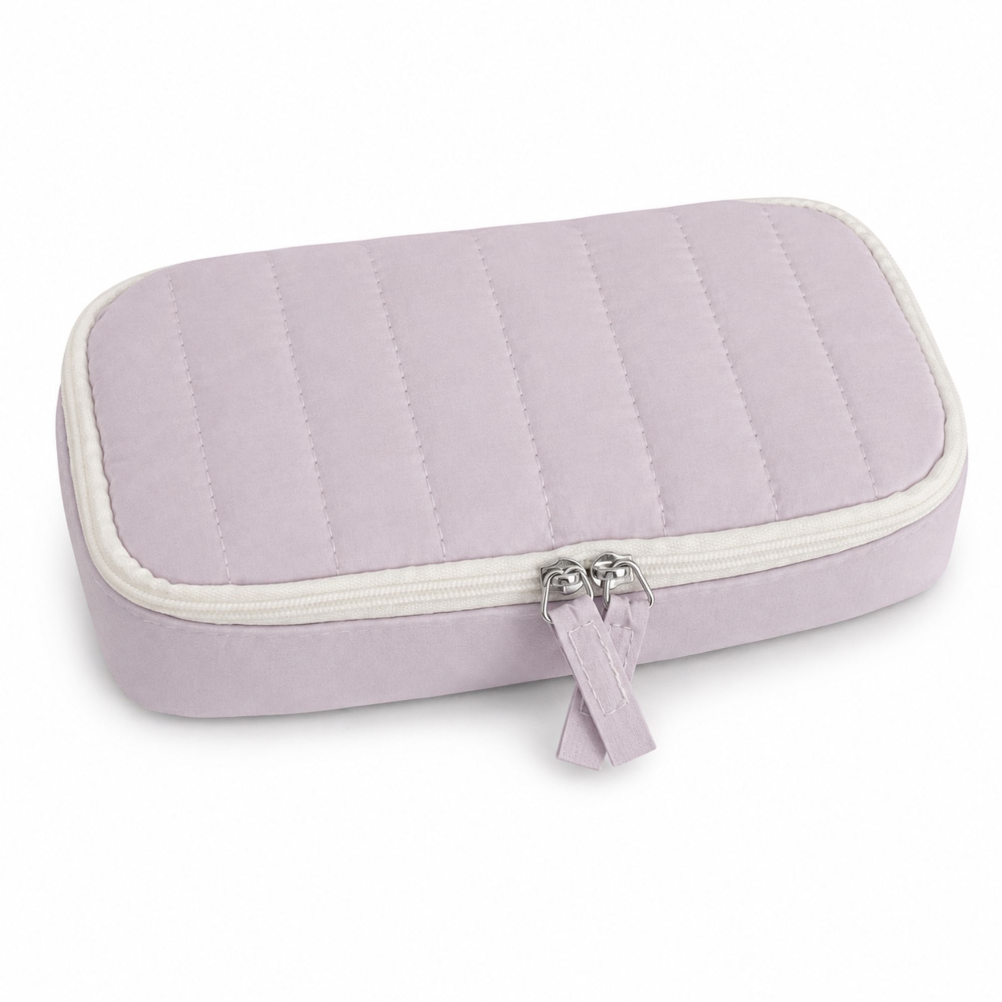 Estuche de gran capacidad para lápices, organizador de papelería, estuche con bolsillo de malla y doble cremallera