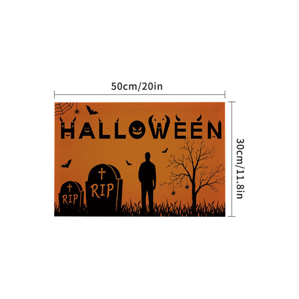 Halloween Family Party Kitchen Placemat