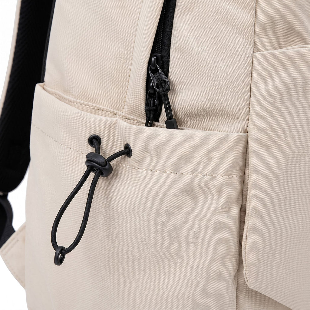 Large Casual Backpack with Multiple Pockets Adjustable Straps and Buckle Details