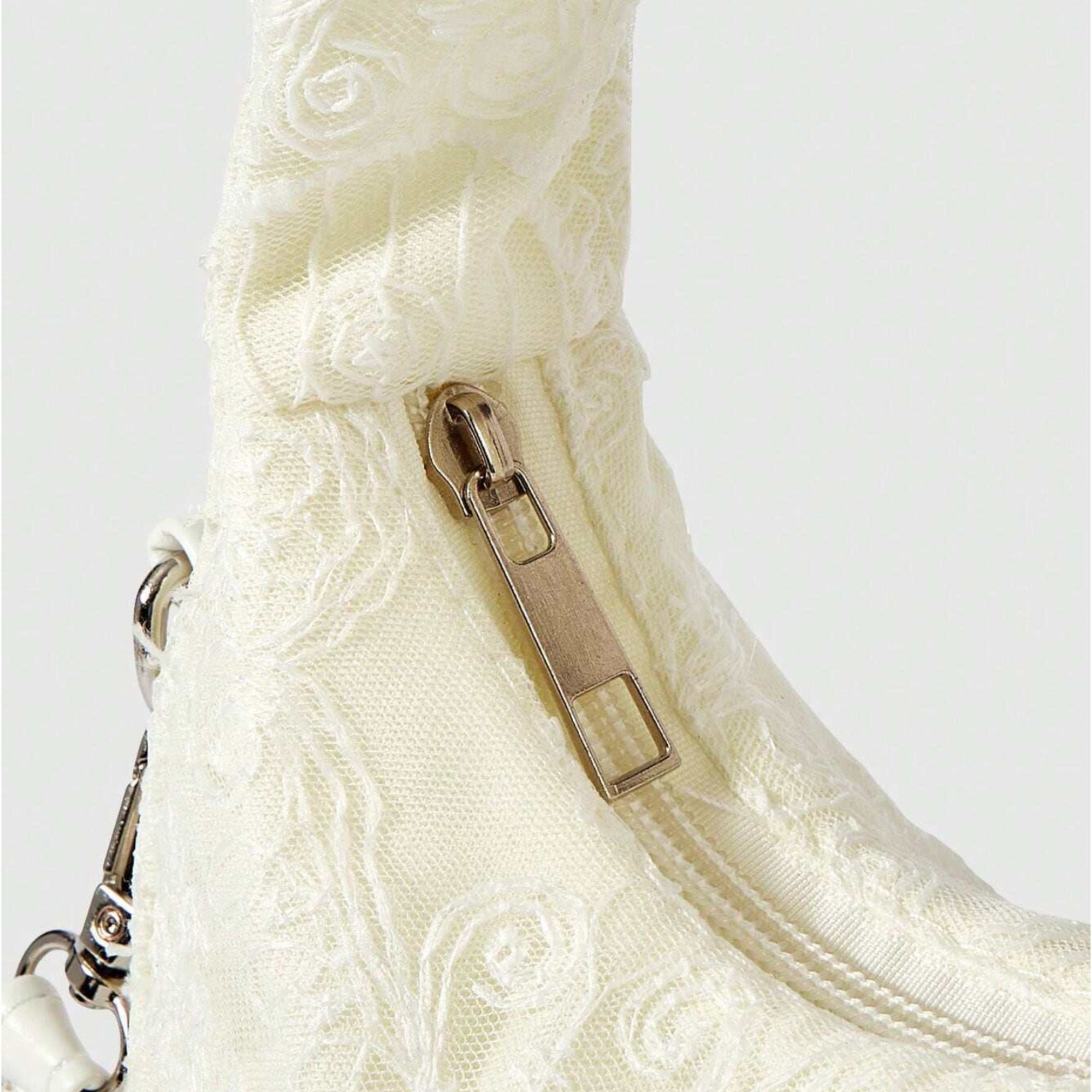 Elegant Lace Embroidered Handbag ¨C Chic Shoulder & Crossbody Bag