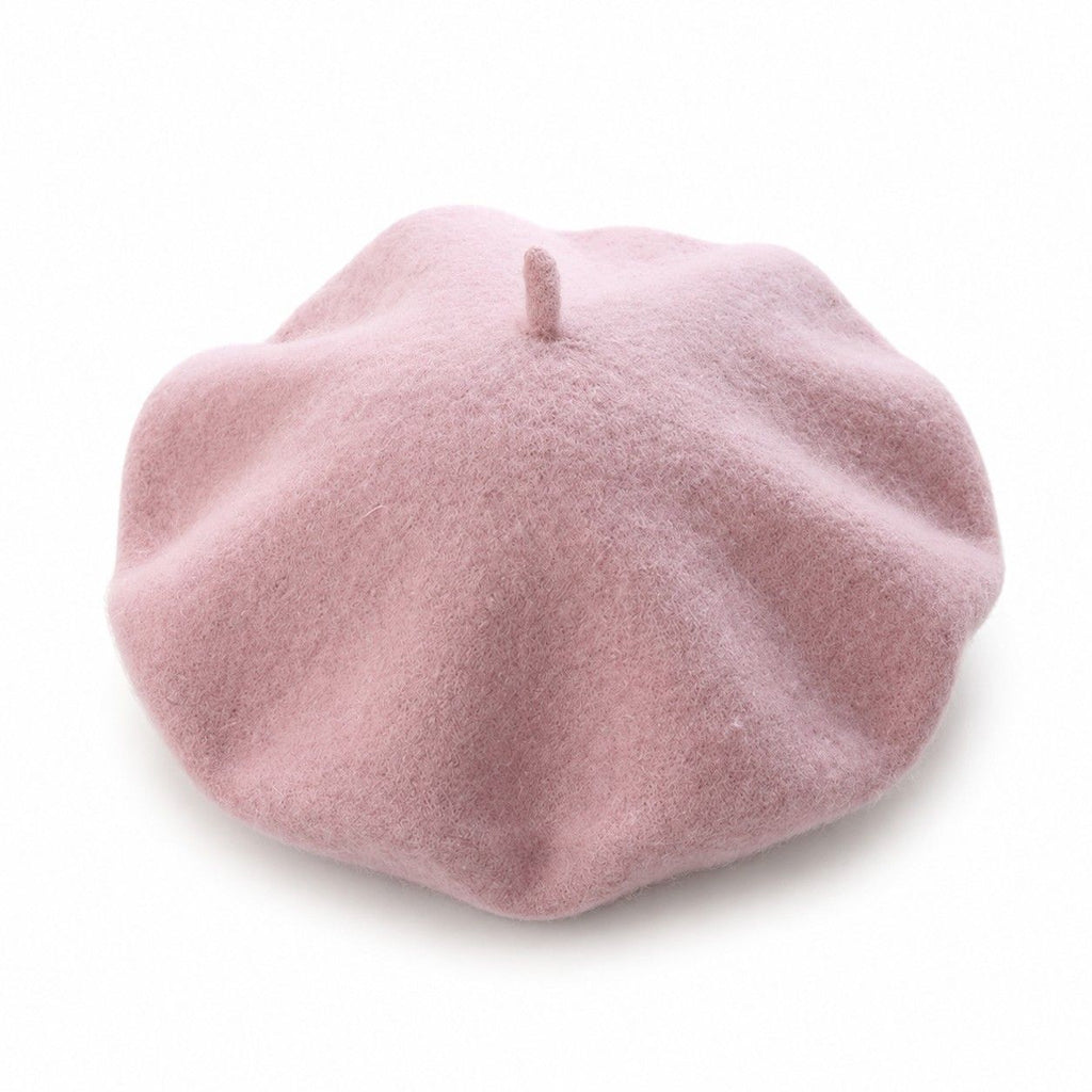 Wool Beret Hat Classic French Painter Cap Soft Felt Everyday Style