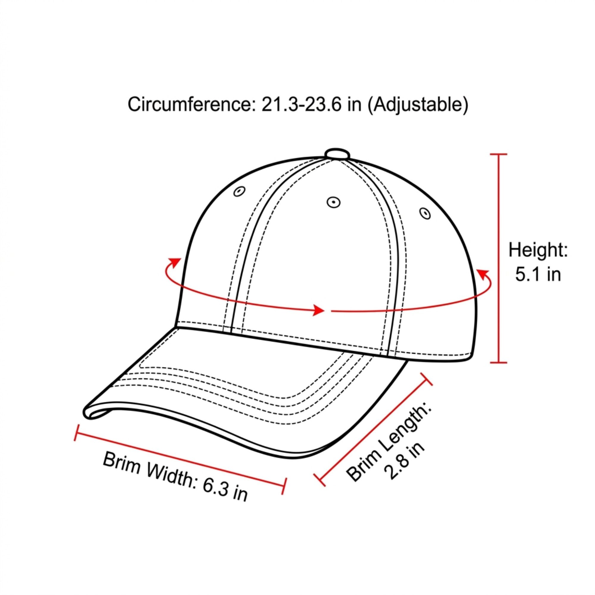 Corduroy Baseball Cap Dog Embroidered Adjustable Dad Hat