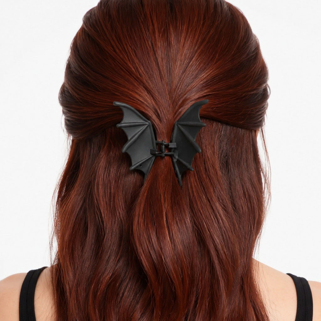 3pc Bat Wing Hair Claw Clip Set Halloween Costume Hair Accessories