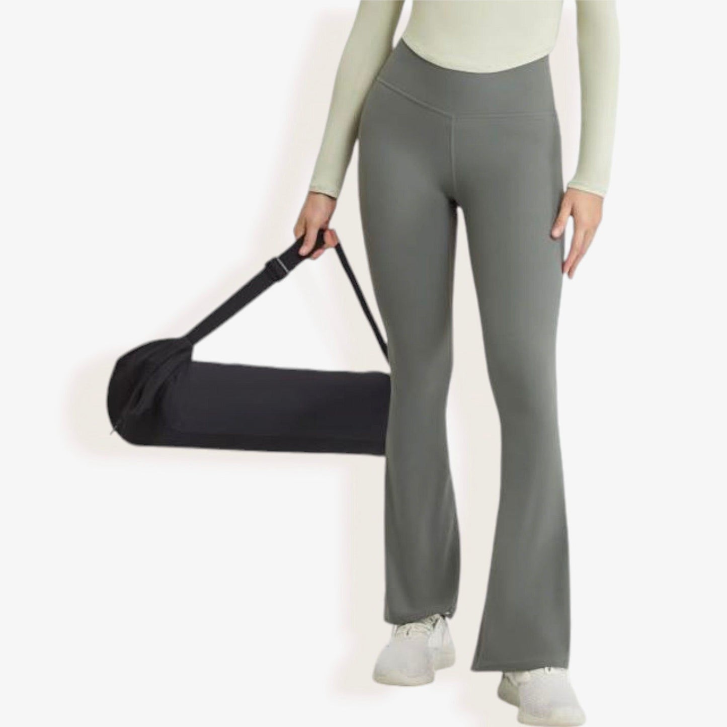 High Waist Flare Leggings with Comfortable Stretch Fit