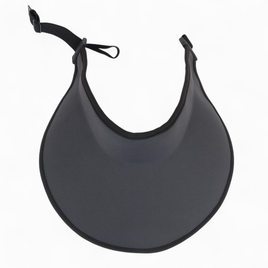 Anna-Kaci Women's Wide Brim Sun Visor Hat with Contrast Trim and Adjustable Back Strap